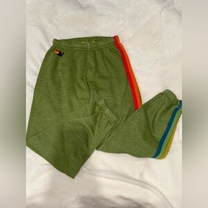 Aviator Nation Green Sweatpants Size Small